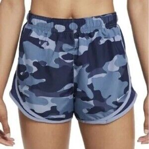 Nike Tempo Dri-Fit Camo Printed Running Shorts Womens Small